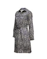 Vestido LAGA Vaquero Estampado étnico Cintura Ajustable - details 2