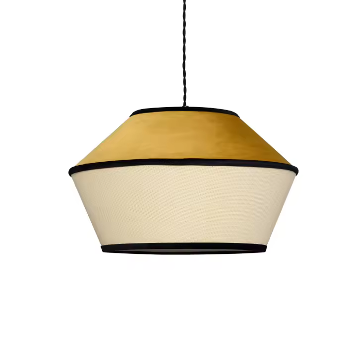 Ledkia Lámpara Colgante Terciopelo Trompa LED para Interiores - 1