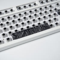 Black Samurai PBT Keycaps 4PCS Perfil Cherry Dye-Sub Con Barra Espaciadora 6.25U Y Tecla Enter Para Teclado Mecánico - details 17