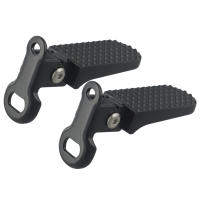 Paredes De Bicicleta De Aluminio Ultraligero 1 Par Pedales De Bicicleta Pies Traseros Para Motocicleta Negro Reemplazo Para Montaña - details 4