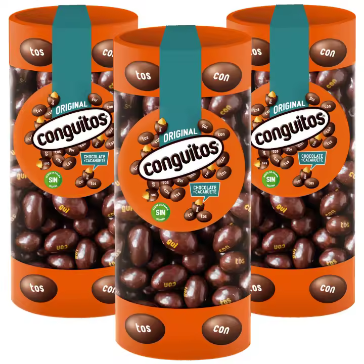Conguitos Pack de 3x Bote 190G - 1