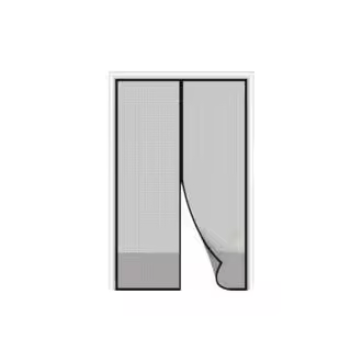CA Mosquitera magnética para puerta de balcón, puerta de terraza, puerta de sótano, fácil instalación con montaje adhesivo para puerta de balcón, puerta de terraza, puerta de sótano 80 x 210 - 1