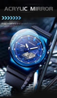 Reloj Deportivo De Lujo Para Hombre SANDA Con Cronógrafo LED Impermeable Y Pantalla Digital Cuarzo Reloj De Pulsera Militar - details 9