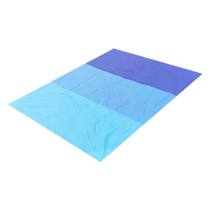 Manta de playa XXL manta de picnic al aire libre impermeable 210 x 200 cm estera ultraligera - 1
