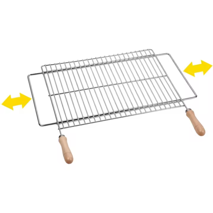 Sauvic Parrilla Barbacoa Extensible Inoxidable 600x400 2815 - 1