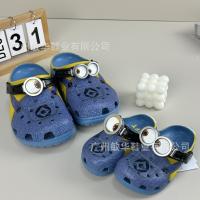 Sandalias De Niños Con Ojos Grandes Y Estilo Croc Flip-Flops Casual Para Playa Zapatos Transversales Respirables Para Todas Las Estaciones Regalo De Navidad - details 5