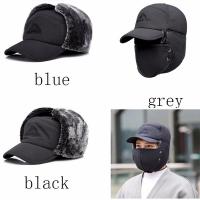 Gorro De Invierno Para Hombres Y Mujeres Con Auriculares Resistente Al Viento Y La Nieve Gorro De Béisbol De Algodón Fleece Para Ciclismo - details 1