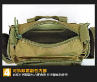 Mochila táctica de camping de gran capacidad con hebilla de color a juego, de tela Oxford, para exteriores, de camuflaje militar, para montañismo - details 11