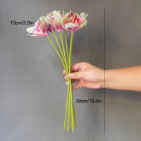 6pcs Vajillas De Orquídea Mariposa Para Decoración De Hogar Bodas Y Navidad Flores Artificiales Para Regalos De Christmas - details 1
