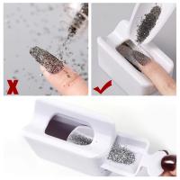 YIKOOLIN Set De Reciclaje De Polvo Para Uñas Con Cuchara Y Recipiente Portátil Kit De Pincel Para Polvo De Uñas Herramientas De Manicura - details 10