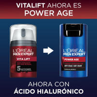 L'Oréal Men Expert  POWER AGE [Nuevo Pack Vitalift] cuidado hidratante 24h anti-edad mejorado con Ácido Hialurónico - 50 ml - details 0