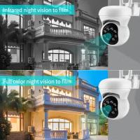 Cámara de Vigilancia WiFi Exterior 1080MP 2.4 + 5G wifi, Zoom 4x, Audio Bidireccional Visión Nocturna + Tarjeta de Memoria 64G - details 2