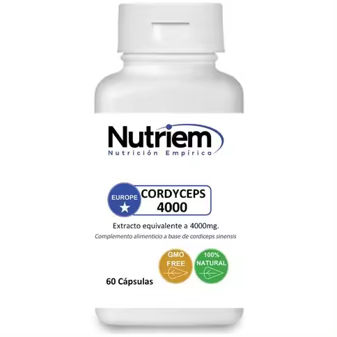 NUTRIEM Cordyceps 4000 - Cápsulas 60 - Agaricus Blazei, Acerola - 1