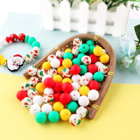 Kit De 20 Piezas De Bolas De Silicona Redondas De 15MM Para Fabricación De Joyería DIY Correas De Llavero Pulseras Collares Accesorios - details 2