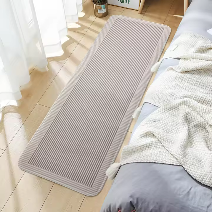 Carpetas De Piso De Peluche Para Dormitorio Y Sala De Estar Antideslizantes Y Resistente Al Desvanecimiento Tapete De Madera Del Sofá Del Café Para Adultos - 1