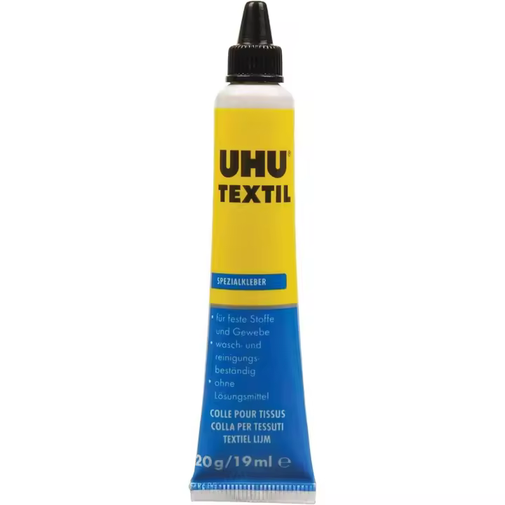 PEGAMENTO ESPECIAL TEXTIL/ TEJIDOS UHU - 20GR/19ML - 1