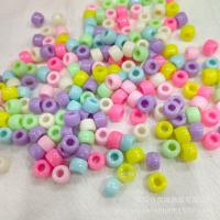 100Pcs Cuentas De Acrílico Para Hacer Joyería Infantil Kit De Cuentas Sueltas Para Pulseras 6x6mm Set De Cuentas Para DIY - details 11