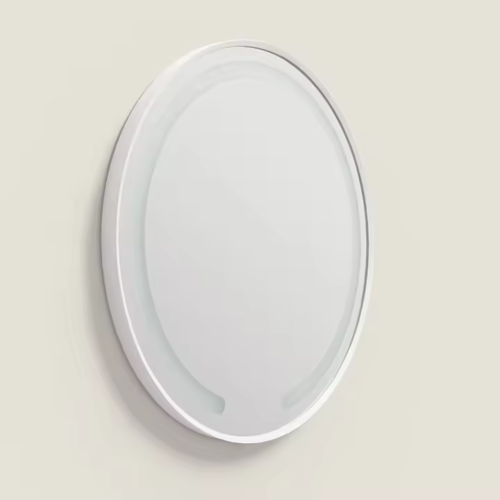 Ledkia Espejo Baño con Luz LED y Antivaho Ø60 cm Nour Seleccionable (Cálido-Neutro-Frío) - 1