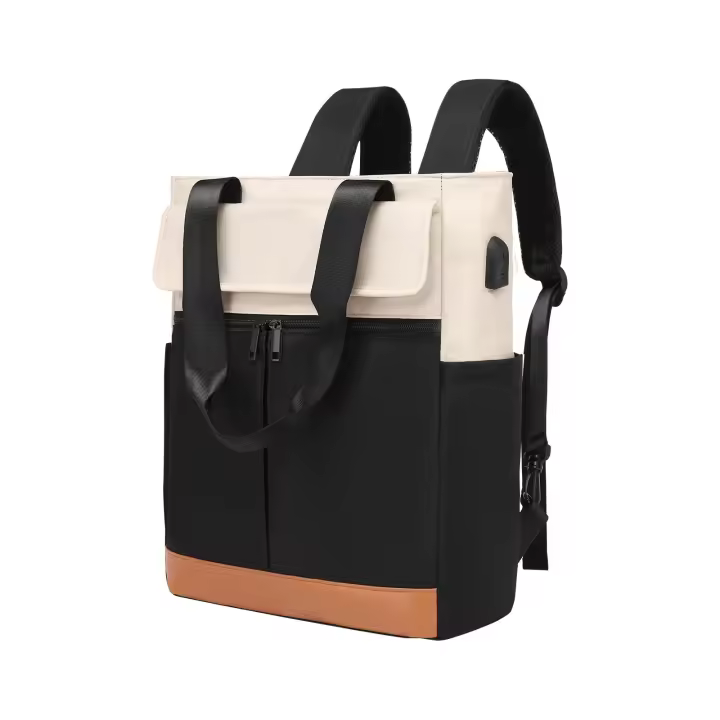 Mochara convertible para Mujer, mochara para Orden portátil, mochila informal para Viajes escolares y Universitarios, se adopta a portátiles de 15,6 pulgadas - 1