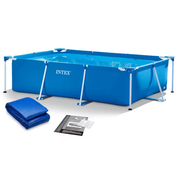 Piscina de jardín con estructura 300 x 200 x 75 cm 2 en 1 INTEX 28272 - 1