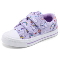 Zapatillas De Lona Para Niños Y Niñas Con Doble Correa De Dibujos Animados Zapatos Casuales Transpirables Y De Secado Rápido Para Edades 7-12m a 12+y - details 0
