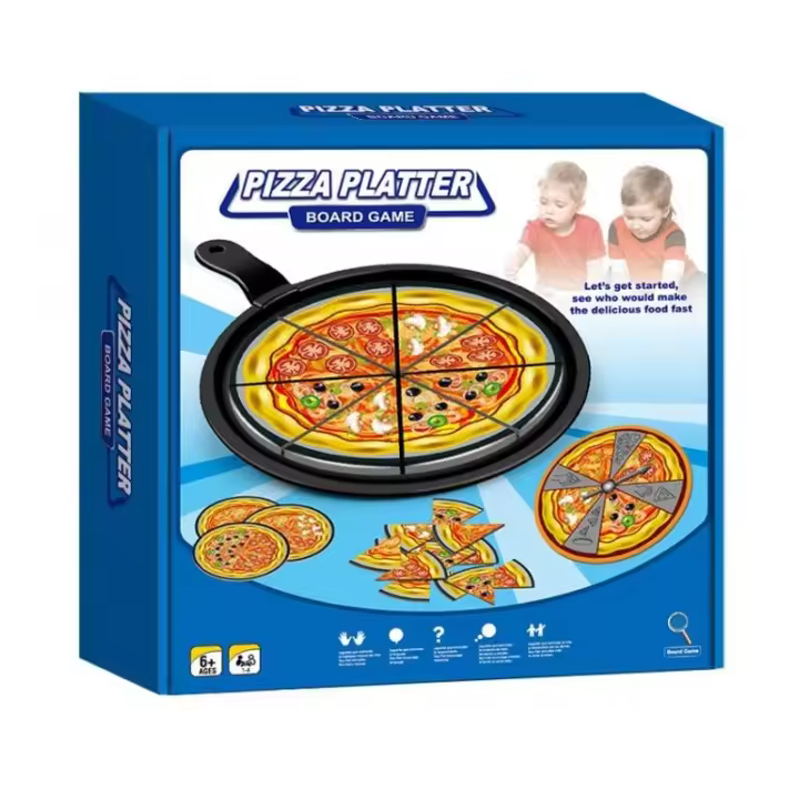 BP Juego de Mesa Cocina Tu Pizza para Niños y Padres - Desarrolla Habilidades Cognitivas y Fomenta la Unión Familiar - 1