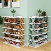 Nuevas Organizadoras De Zapatos Racks Desmontables Ahorra Espacio En El Hogar Estante Multicapa Para Zapatos Color Caja Simple - details 7