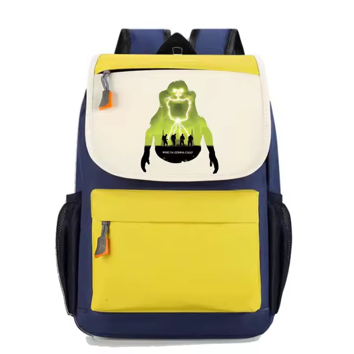 Mochila Cazafantasmas. Varios colores. Ideal para la escuela. Colegio. Senderismo. Excursiones. Multiples bolsillos - 1