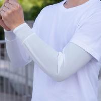 1Par De Mangas De Protección Solar Para Hombres Verano 2025 Algodón De Hielo Suave Absorbente Guantes De Hielo Para Ciclismo Running Conducción - details 9