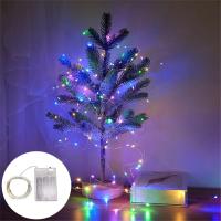 Luces De Cadena LED Con Cable De Cobre 10M 2M 5M Para Adornos Navideños Bodas Y Fiestas Decoración De Árbol De Navidad Guirnalda De Luces Fairy - details 4