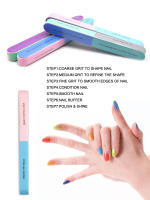 JEARLYU 5PCs Bloque De Pulido Para Uñas Profesional 7 Lados Polidor De Manicura Accesorios De Polvo De Herramientas De Cremas - details 7