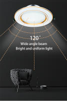 Spot De Techo Recubierto Redondo LED De Alta Brillo 220V 5W 9W 12W 15W 18W Para Comercio Y Habitación Interior Luz Bajo Techo Ajustable Sin Dimmer Material Aluminio - details 2
