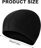 Gorro de Silicona Velo Largo gorros de Nación sombreros de Nación Gorra de baño suministros de Nación para Mujeres Damas - details 0