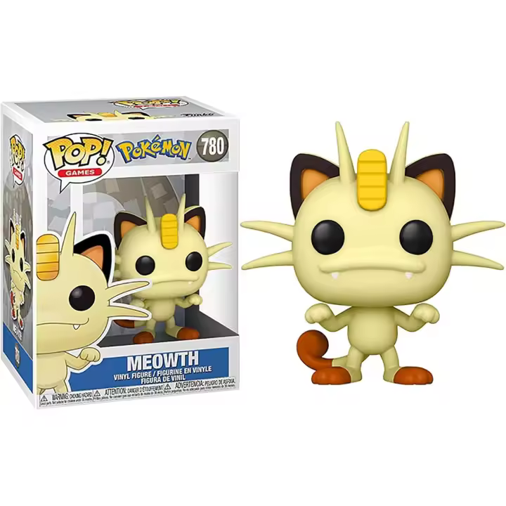 Funko pop Meowth 780 Pokemon - 1