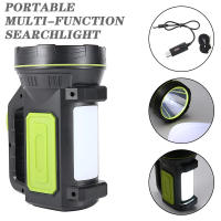 Linterna De Búsqueda LED Potente Recargable Con 2 Modos De Iluminación Torcha Eficiente Para Emergencias Senderismo Camping - details 11