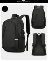 Mochila impermeable antirrobo para hombre, bolsa trasera ligera para libros, elegante, 15,6