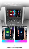 Junsun Android 13 inalámbrico CarPlay Android Auto Radio para VW Golf 4 Passat POLO Transport T5 Multivan Seat Jetta coche Multimedia navegación GPS autorradio - details 9