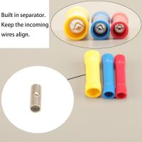 Kit De Conectores De Cable 300pcs 18 Tipos Incluyendo Anillos Spade Fork Butt 6.3mm Macho Y Hembra Para Electricidad Y Reparación De Electrónica - details 2