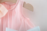 Vestido De Verano Para Niñas Con Lazo Dulce Ropa Cómoda De Voile Vestido De Fairy Para Bebés De 0 a 3 Años Ropa Infantil - details 6