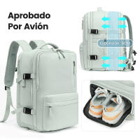 Mochila de viaje cabina avion, gran capacidad, con USB, 46cm*30cm*16-26cm - details 5