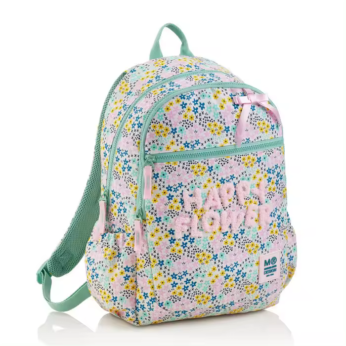 MIQUELRIUS MOCHILA TRIPLE LISBOA RECICLADA HAPPY FLOWER HAPPY FLOWER - 1