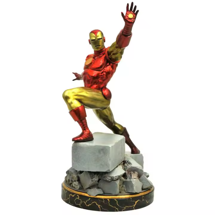Estatua Iron Man Classic Marvel 35cmFigura  Coleccionable - Idea de Regalo- Mercancia Oficial - Juguetes para Niños y Adultos - Movies Fans - Muñeco para Coleccionistas y Exposición - 1