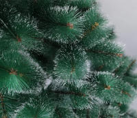 MEJORADA Árbol de Navidad NEVADO 120-210cm, Abeto Artificial Ignífugo con Hojas de Aguja, Decoración Navideña Ideal para Hogar, Oficina y Local con Soporte Metálico - details 0