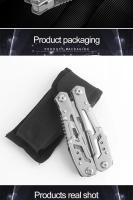 Alicates Multifuncionales De Acero Inoxidable Para Exteriores Herramientas De Sobrevivencia Camping Alicates Plegables Portátiles Con Cuchillo Combinado - details 11