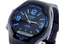 Casio  Aw-90h-2b Reloj De Pulsera Analógico / Digital Para Hombre Color Azul - details 1