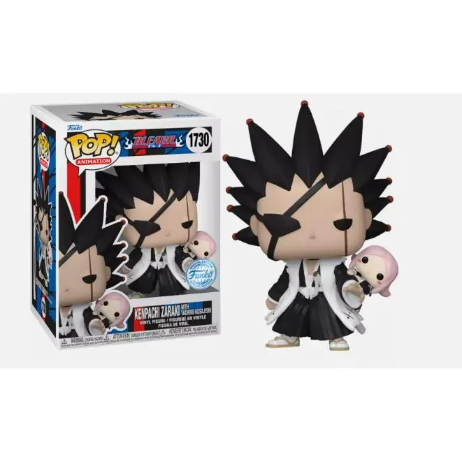 Funko pop Kenpachi Zaraki with Yachiru Kusajishi 1730 Bleach - 1