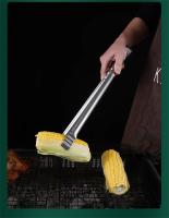 Pinza Para Barbacoa Extra Larga De 45cm En Acero Inoxidable Herramienta Antideslizante Para Cocinar Al Aire Libre Y Camping - details 8