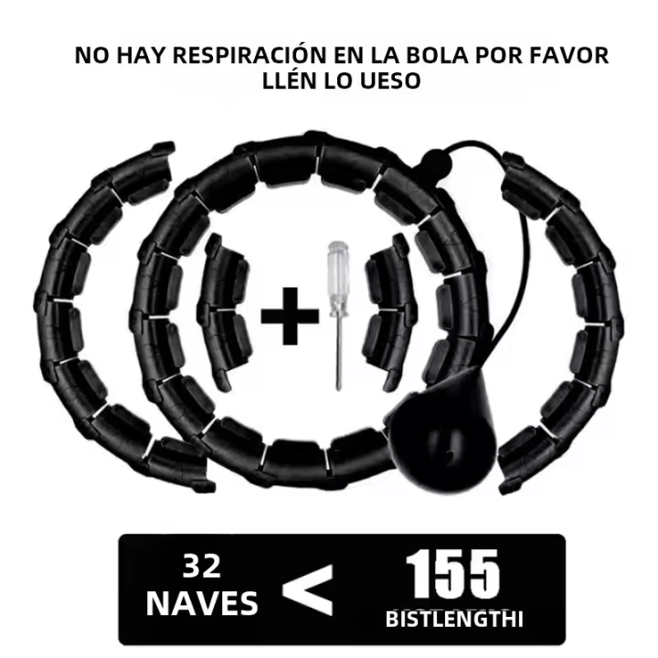 Anillo De Ejercicio Portátil Para Adelgazamiento Y Deporte Entretenimiento Equipo De Pesas Para Entrenar En Casa Gimnasio Círculo Deportivo Para Mujeres - 1