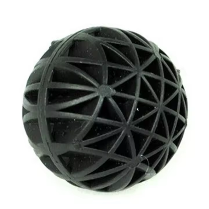 100 Uds bolas de acuario filtros de pecera negro 16MM - 1