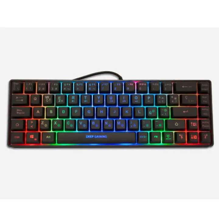 Dg teclado gaming key65 rgb - 1